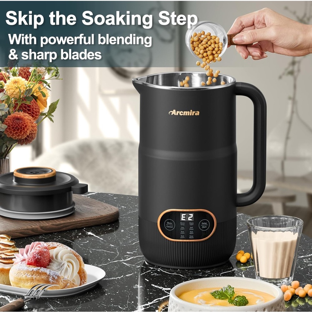 Nut Milk Maker, 8 in 1 - Picture 3 of 10
